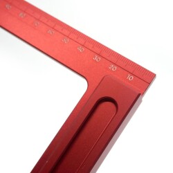 Rox Wood 0013 Aluminyum Üçgen Gönye 150 mm - 4