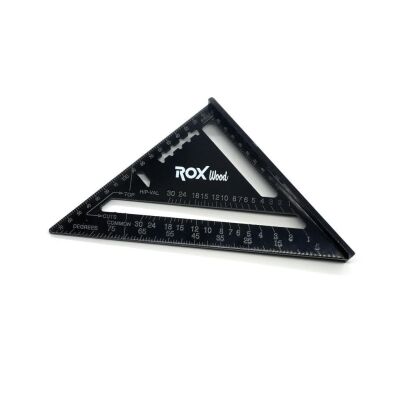 Rox Wood 0023 Alüminyum Üçgen Marangoz Gönye 175 mm - 1