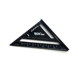 Rox Wood 0023 Alüminyum Üçgen Marangoz Gönye 175 mm - ROXWOOD