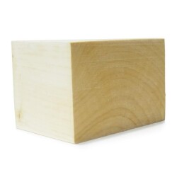 Rox Wood Ham Kuksalık Ağaç 10x10x15 cm Ayos Ağaç - ROXWOOD
