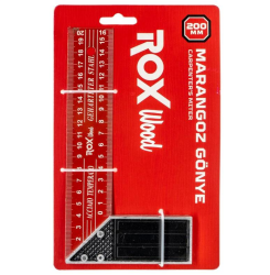 Rox Wood Marangoz Gönye 200mm - 2