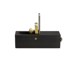 Rox Wood Mujingfang Mini Abanoz Enstrüman Rende Diş Açma 73 mm - 2