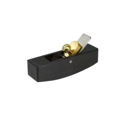 Rox Wood Mujingfang Mini Abanoz Enstrüman Rende İç Bükey 80 mm - ROXWOOD