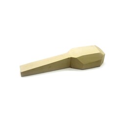 Rox Wood Projelik Kaşık Şablonlu Ham Ağaç Şimşir 6x23x4 cm - 2