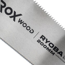 Rox Wood Ryoba Çift Taraflı Ahşap Testere - 200mm - 4