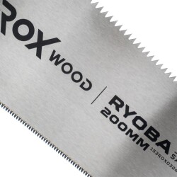 Rox Wood Ryoba Çift Taraflı Ahşap Testere - 200mm - 4