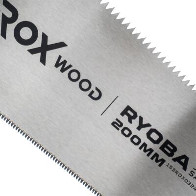 Rox Wood Ryoba Çift Taraflı Ahşap Testere - 200mm - 4