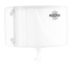 Rulopak 360° Mini Cimri İçten Çekmeli Tuvalet Kağıdı Dispenseri Beyaz - Rulopak