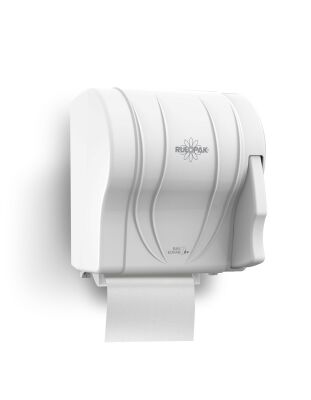 Rulopak Bas Kopar Kağıt Havlu Makinesi Beyaz 21 CM - 1
