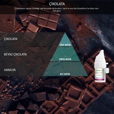 Rulopak Cosmic M5 Çikolata Koku Kartuşu 100 ml - 1