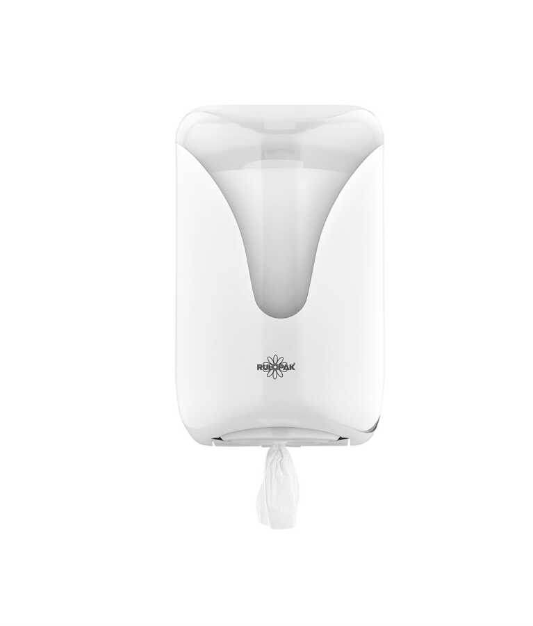 Rulopak Elite İçten Çekmeli Perforeli Havlu Dispenseri - Beyaz