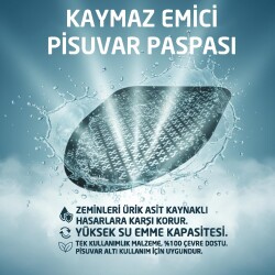 Rulopak Kaymaz Emici Pisuvar Paspası - 1