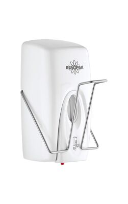 Rulopak Manuel Sprey Dezenfektan Dispenseri Dirsek Temaslı 1000 Ml Beyaz - 1