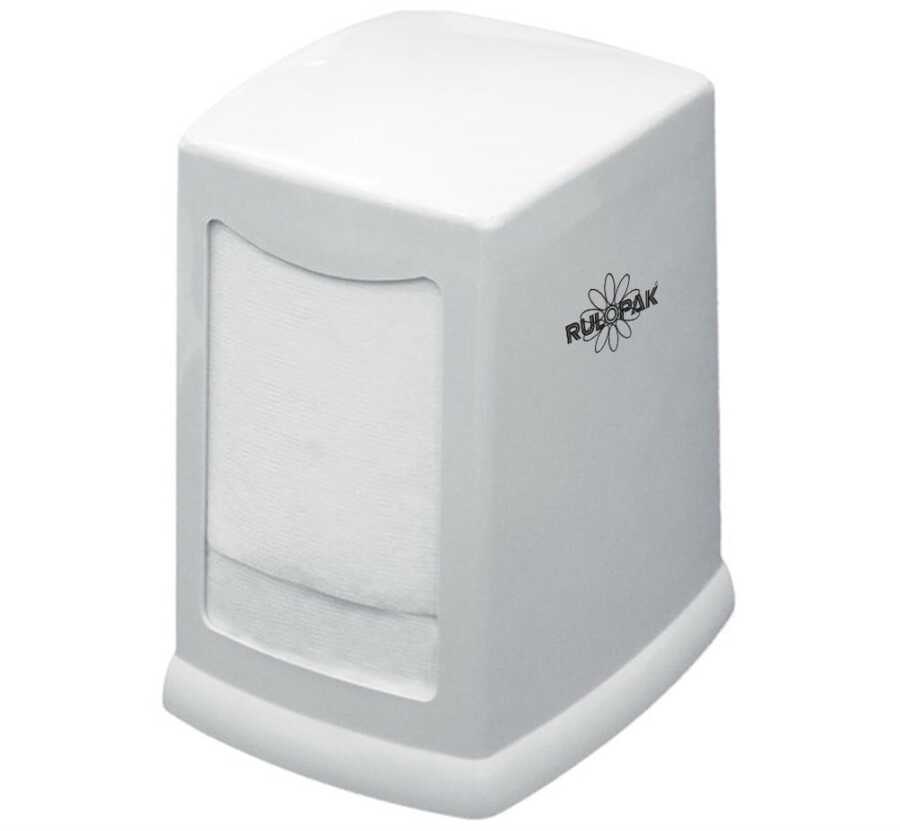 Rulopak Masaüstü Peçete Dispenseri Beyaz
