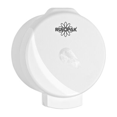 Rulopak Modern Mini Cimri İçten Çekmeli Tuvalet Kağıdı Dispenseri Beyaz - 1