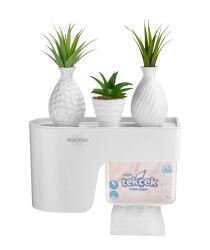 Rulopak Multitask Tuvalet Kağıdı Dispenseri Beyaz - 2