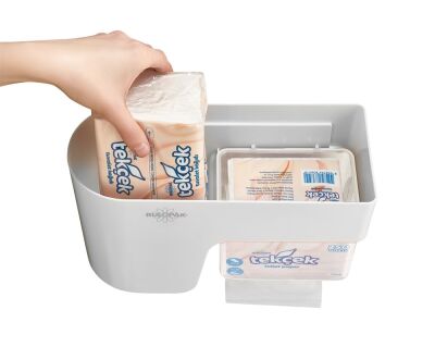 Rulopak Multitask Tuvalet Kağıdı Dispenseri Beyaz - 5