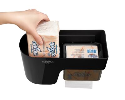 Rulopak Multitask Tuvalet Kağıdı Dispenseri Siyah - 5