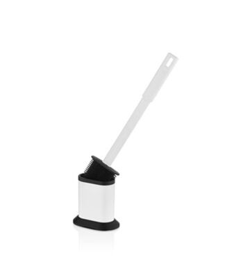 Rulopak Oval Elite Silikon Tuvalet Fırçası Siyah - 3