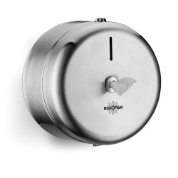 Rulopak Paslanmaz Mini Cimri Tuvalet Kağıdı Dispenseri (Mat - 304 K) - 2