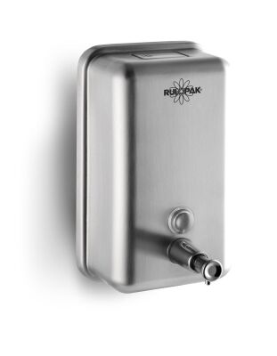 Rulopak Paslanmaz Sıvı Sabunluk 1000 Ml Mat - 1