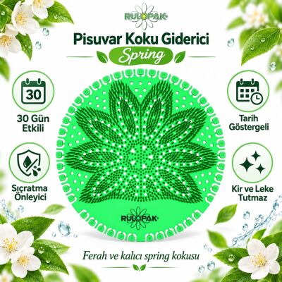 Rulopak Pisuvar Koku Giderici Spring - 1