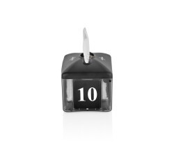 Rulopak Reklamlı Tekçek Mini Peçete Dispenseri Siyah - 3