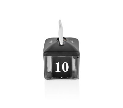 Rulopak Reklamlı Tekçek Mini Peçete Dispenseri Siyah - 3