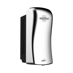 Rulopak S Model Doldurmalı Köpük Sabun Dispenseri 800 Ml Krom - Rulopak