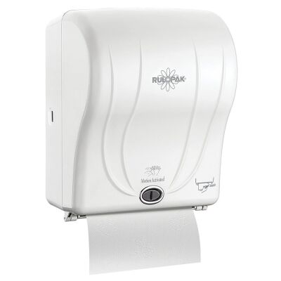 Rulopak Sensörlü Kağıt Havlu Dispenseri 21 Cm Beyaz - 1