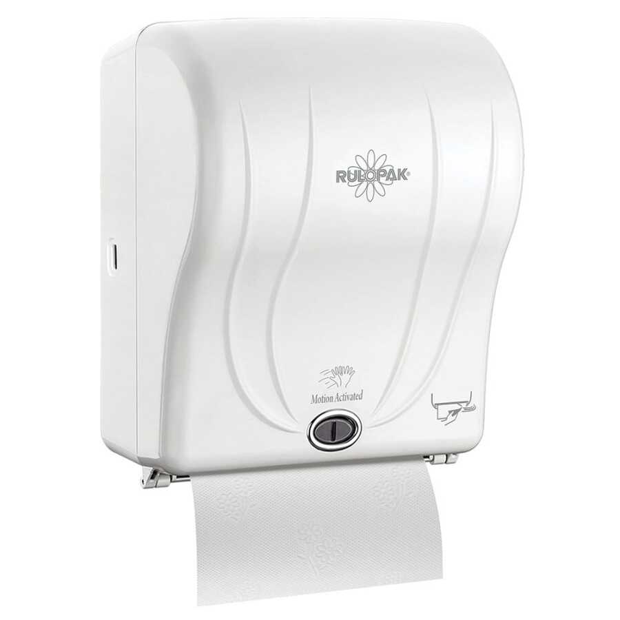 Rulopak Sensörlü Kağıt Havlu Dispenseri 21 Cm Beyaz