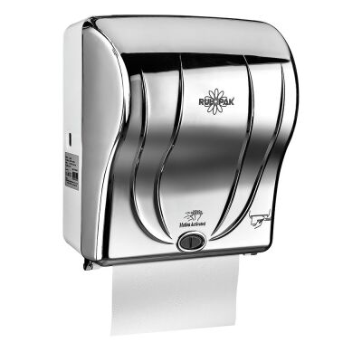 Rulopak Sensörlü Kağıt Havlu Dispenseri 21 Cm Krom - 1