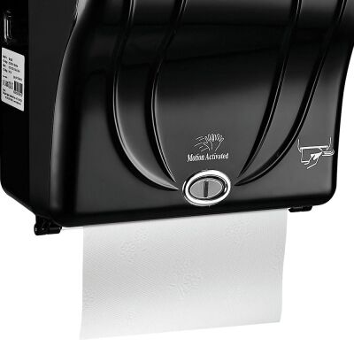 Rulopak Sensörlü Kağıt Havlu Dispenseri 21 Cm Siyah - 2