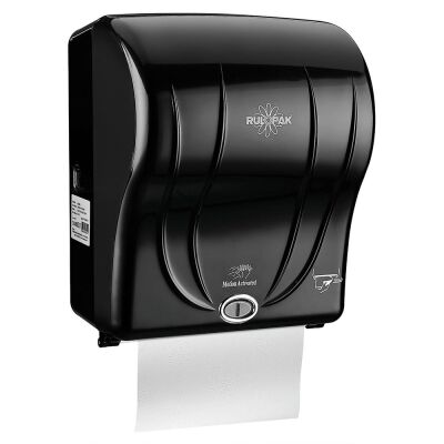 Rulopak Sensörlü Kağıt Havlu Dispenseri 21 Cm Siyah - 1