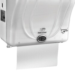 Rulopak Sensörlü Kağıt Havlu Dispenseri 21 Cm Transparan Beyaz - 2