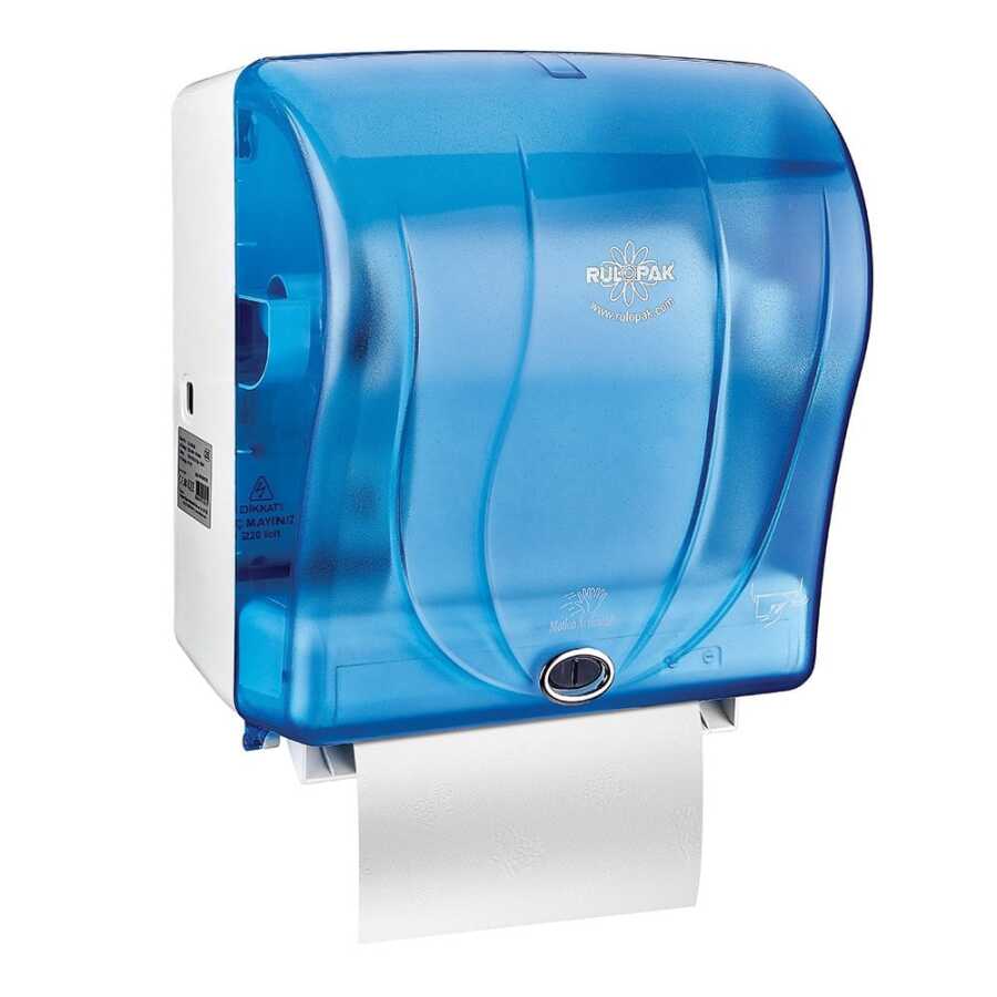 Rulopak Sensörlü Kağıt Havlu Dispenseri 26 Cm Mavi