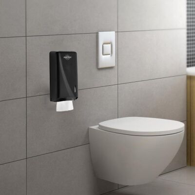 Rulopak Tekçek Maxi Tuvalet Kağıdı Dispenseri Siyah - 2