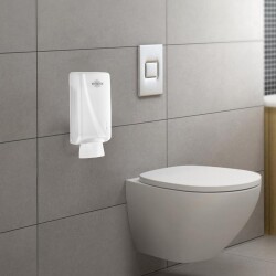 Rulopak Tekçek Maxi Tuvalet Kağıdı Dispenseri Transparan Beyaz - 2