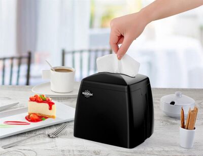 Rulopak Tekçek Midi Peçete Dispenseri Siyah - 4
