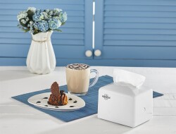 Rulopak Tekçek Mini Peçete Dispenseri Beyaz - 3