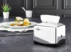 Rulopak Tekçek Mini Peçete Dispenseri Krom - 2