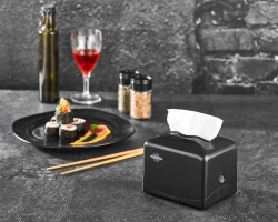 Rulopak Tekçek Mini Peçete Dispenseri Siyah - 2