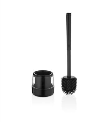 Rulopak Yuvarlak Elite Silikon Tuvalet Fırçası Siyah - 3