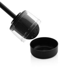 Rulopak Yuvarlak Elite Silikon Tuvalet Fırçası Siyah - 4