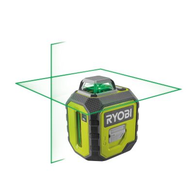 Ryobi Metre Lazer Çizgili RB360GLL 360 Yeşil Işık - 1