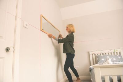 Ryobi RBCLLR1 10M Red Cross Laser Meter - 7