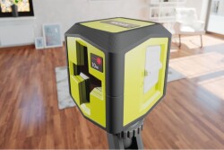 Ryobi RBCLLR1 10M Red Cross Laser Meter - 6