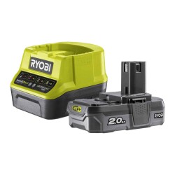Ryobi RC18120-120 Şarj Cihazı Seti 18V 1x2.0 Ah - Ryobi