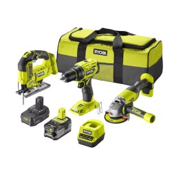 Ryobi RCK183E-242S 3lü Matkap Seti 18V Kömürsüz - Ryobi