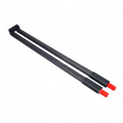 Samet Alphabox Drawer Gallery Rail 550 mm Anthracite - Samet